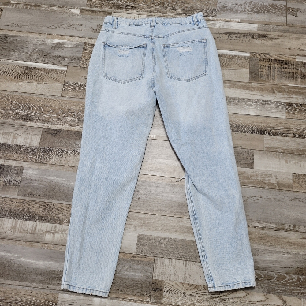 7 Refuge Ripped High Rise Mom Jeans - Picture 2 of 6